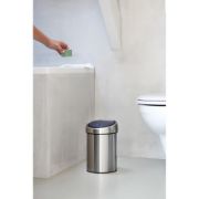 Снимка на Кош за смет Brabantia Touch Bin 3L, Matt Steel