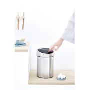 Снимка на Кош за смет Brabantia Touch Bin 3L, Matt Steel