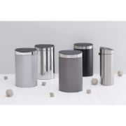Снимка на Кош за смет Brabantia Touch Bin New 40L, Platinum, метален капак