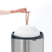 Снимка на Кош за смет Brabantia Touch Bin New 40L, Platinum, метален капак