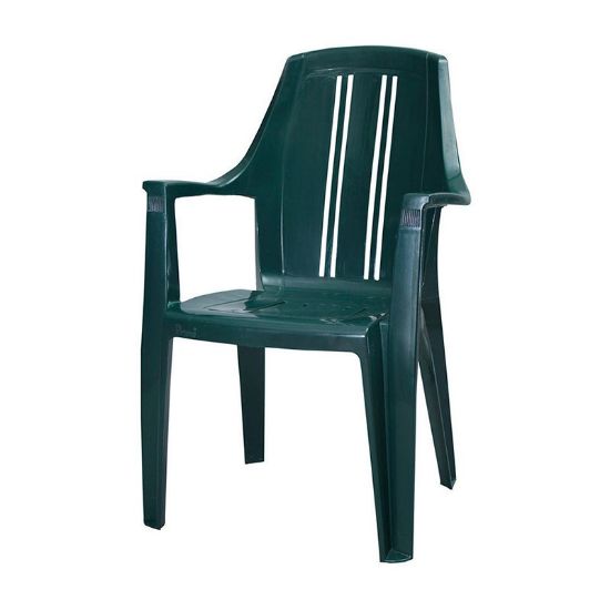 Снимка на Градински стол зелен Orbita PRIMA