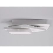 Снимка на Стенен аплик Троен квадрат Бял мат DREAM LIGHTS