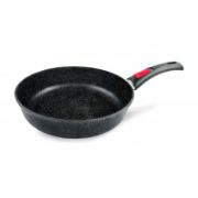 Снимка на Тиган с незалепващо покритие ø24 см черен гранит НЕВА МЕТАЛЛ ПОСУДА