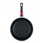 Снимка на Тиган с незалепващо покритие ø24 см черен гранит НЕВА МЕТАЛЛ ПОСУДА