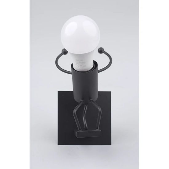 Снимка на Арт аплик Човече черен мат DREAM LIGHTS