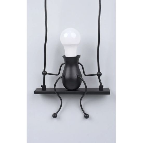 Снимка на Аплик Детска игра черен мат DREAM LIGHTS