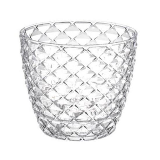 Снимка на Кашпа за орхидеи 14x9.1x12.5 см 1.4 л прозрачна Kapadokya SERINOVA