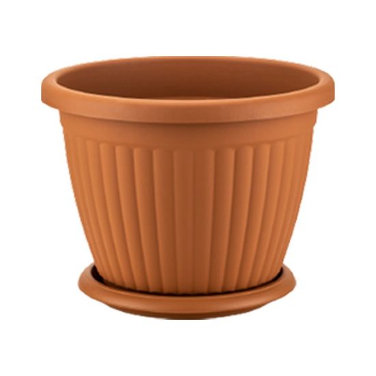 Снимка на Саксия Kemer 3 л кафявa KSG4 SERINOVA