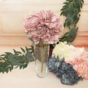 Снимка на Декоративен букет Божури 7 цвята 53 см