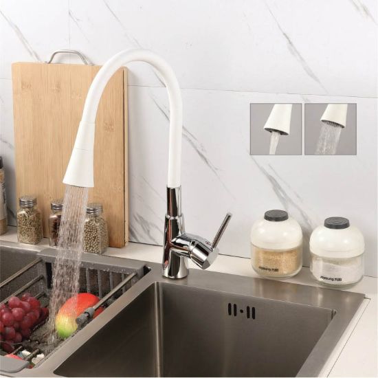 Снимка на Смесител за кухня Havana White INTER CERAMIC