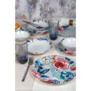 Снимка на Порцеланов сервиз за хранене 24 части Макове FARIKA