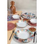 Снимка на Порцеланов сервиз за хранене 24 части Сърца и цветя FARIKA