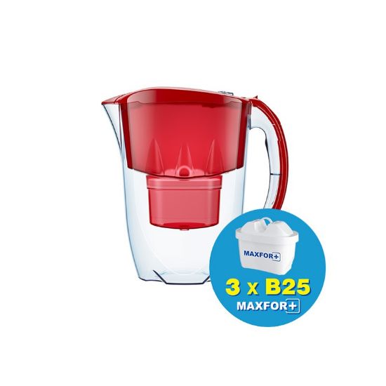 Снимка на Филтрираща кана Jasper 2.8 л + 3 филтъра AQUAPHOR