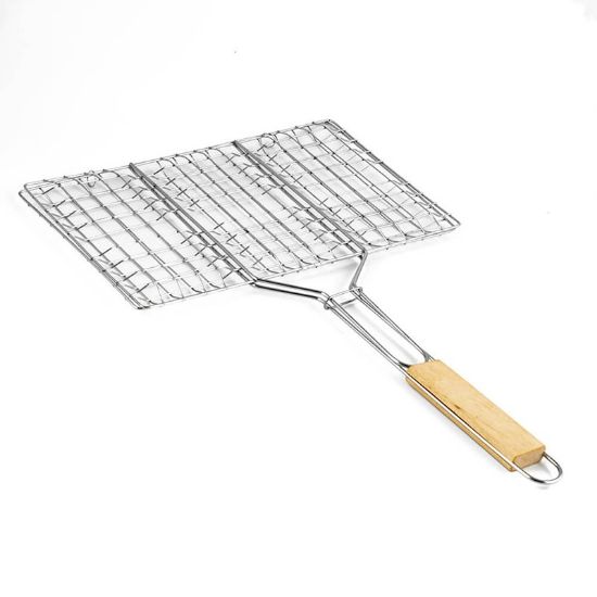 Снимка на Скара за барбекю за бургери 32х19х48 см