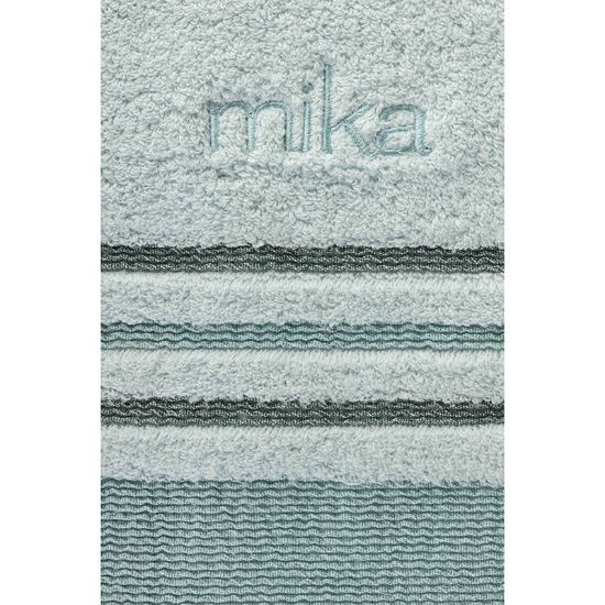 Снимка на Кърпа за баня Line 70x140 см синя MIKA