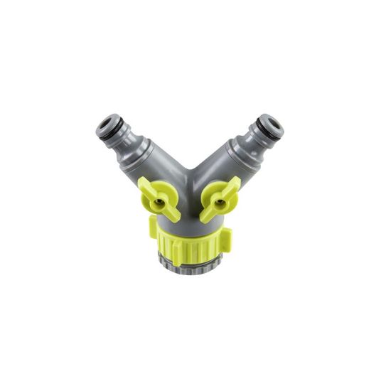 Снимка на Двуканален адаптер за кран Luxe GARDEX