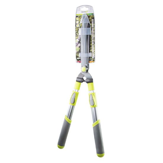 Снимка на Ножица за храсти HS01 с телескопични алуминиеви дръжки GARDEX