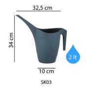 Снимка на Лейка за поливане 2 л бяла SK03 SERINOVA