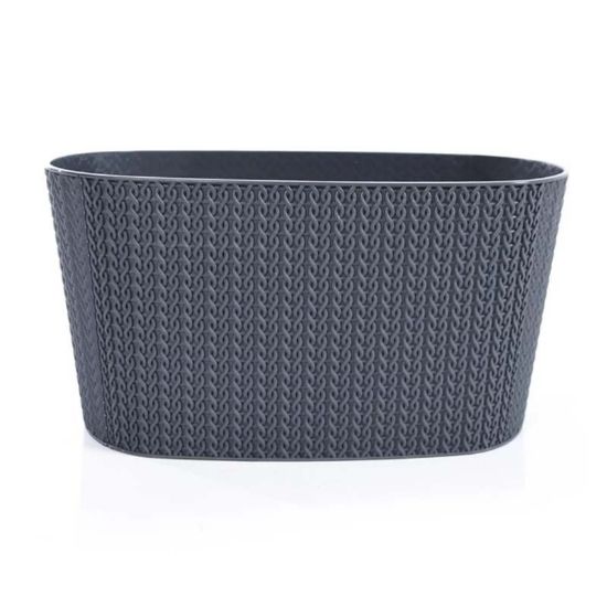 Снимка на Саксия за балкон 29x15.4x14.8 см антрацит SERINOVA