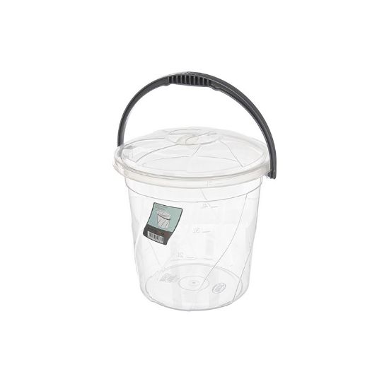 Снимка на Кофа с капак прозрачна 5 л VIOLET HOUSE