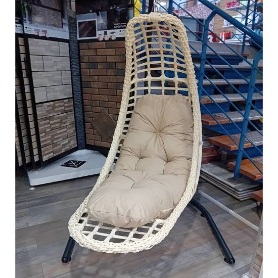 Снимка на Градинска единична люлка PVC ратан FORMET