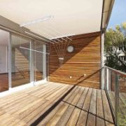 Снимка на Таванен простир 6x180 см бял SEPIO