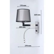 Снимка на Аплик Лунна пътека никел DREAM LIGHTS