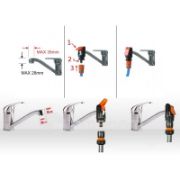 Снимка на Универсален конектор за чешма и смесител Black Line BRADAS