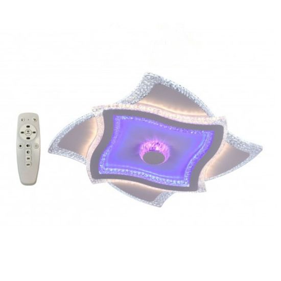 Снимка на LED плафон 75 W с дистанционно Bubbles /RGB Effect/