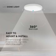 Снимка на LED плафон 24 W 4000 К IP44 Ø295 мм V-TAC
