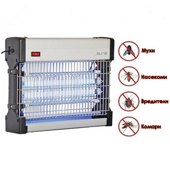 Снимка на Електрически уред против насекоми 2x8 W 50 м2 ELITE
