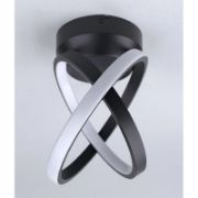 Снимка на Плафон Галактика 2 кръг черен DREAM LIGHTS