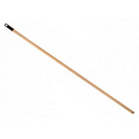 Снимка на Дървена дръжка с конус резба за четка или метла 110 см