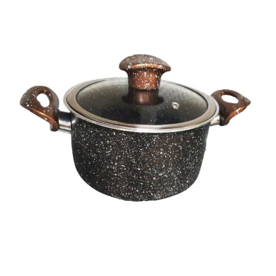 Снимка на Дълбока мини тенджера с гранитно покритие 16 см SN214 MENZIR