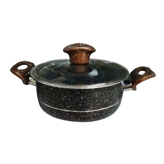 Снимка на Плитка мини тенджера с гранитно покритие 16 см SN213 MENZIR