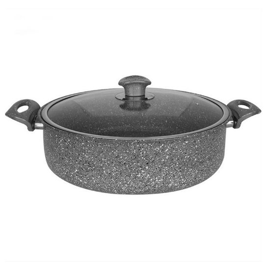 Снимка на Плитка тенджера с гранитно покритие 22 см SN265 MENZIR