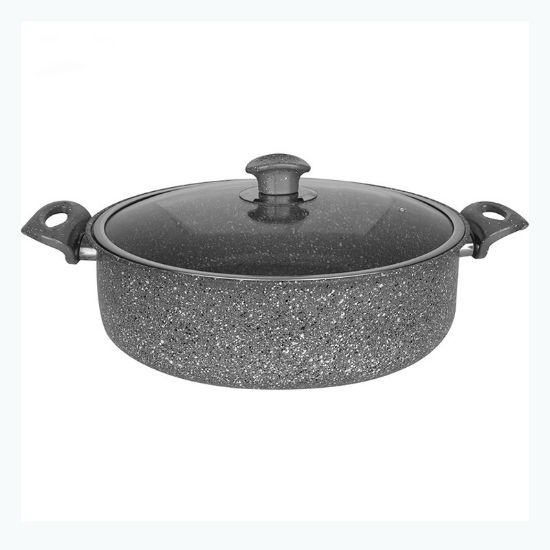 Снимка на Плитка тенджера с гранитно покритие 20 см SN342 MENZIR