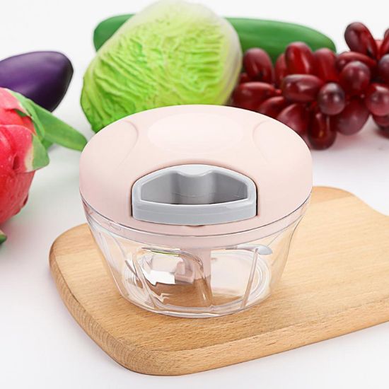 Снимка на Ръчен чопър с въже и 3 ножа 500 мл