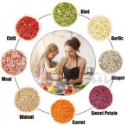 Снимка на Ръчен чопър с въже и 3 ножа 500 мл