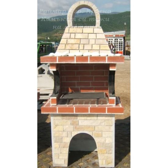 Снимка на Малко барбекю Глиц 215x100x60 см РАЙМАР