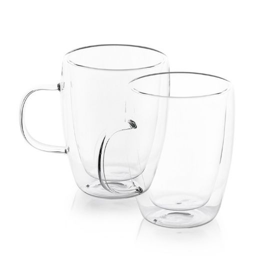 Снимка на Чаши за кафе и чай 270 мл 2 бр. Coffeina LUIGI FERRERO