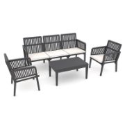 Снимка на Градински комплект 4 части Lizbon Lounge Set антрацит RAINBOW