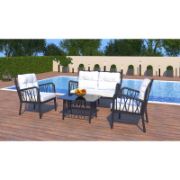 Снимка на Градински комплект 4 части Gala Lounge Set антрацит RAINBOW