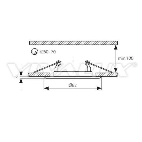 Снимка на Луна СТ 2114 антик 12V VIVALUX