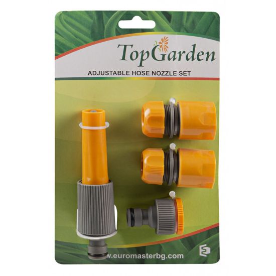 Снимка на Многофункционален струйник с конектори 1/2" ТOP GARDEN