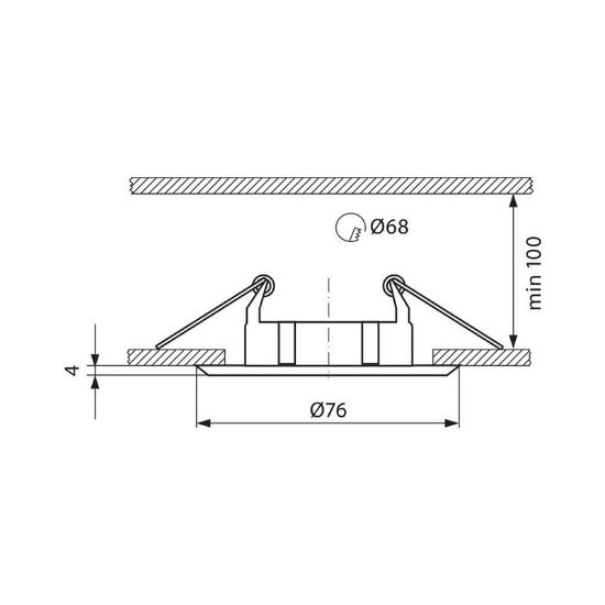 Снимка на Луна матиран перлен хром 12V VIVALUX