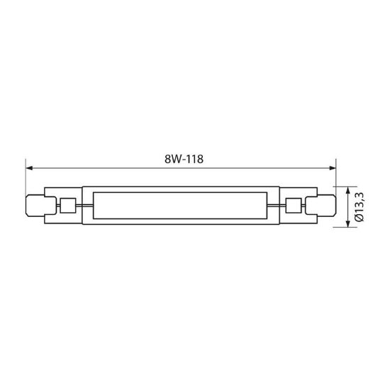Снимка на LED ЛАМПА ARA LED 8W VIVALUX