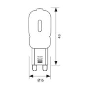 Снимка на LED лампа GLEM LED 2.5W VIVALUX