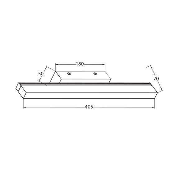 Снимка на LED осветително тяло за баня Dafne 9 W VIVALUX