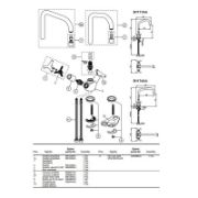Снимка на Стоящ смесител за кухня Trinity Vidima